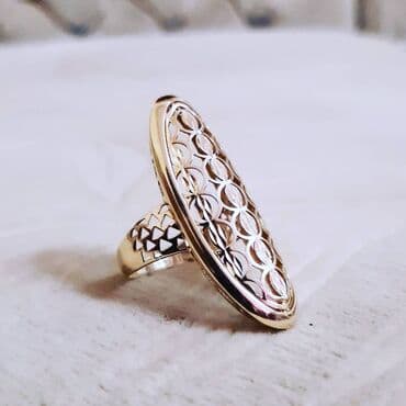 1 qram qızılın qiyməti 2024 750: Üzük, Sarı qızıl, 585 Əyar — 3