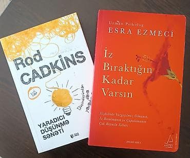 Məhsul: 2 kitabdan ibarət dəst 1) Rod Cadkins – “Yaradıcı düşünmə