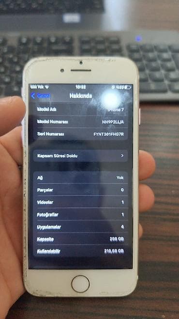 iphone 7 telefonunu al: IPhone 7, 256 GB, Rose Gold, Barmaq izi — 4