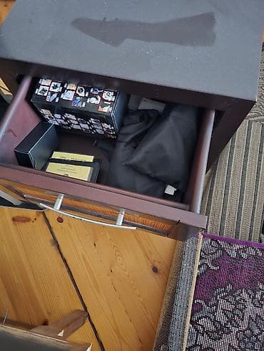 угловой офисный стол: Компьютерный стол, Нераскладной, Ламинат, Прямоугольный стол — 8