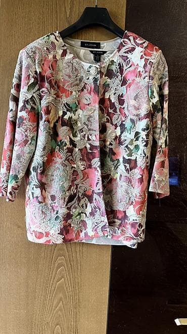 brend geyim: ST. JOHN iki parçalı dəst – jaket və top - Brend: ST. JOHN - Ölçü: XL — 1