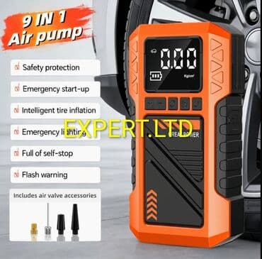 hava kompressoru: Avtomobil üçün (2-si 1-də) Jump Starter və Kompressor. Xüsusiyyətlər — 9