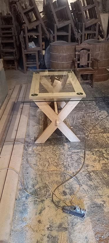 möhür sifarişi: Taxta işləri isdəlinən mebelər düzəldirik — 2