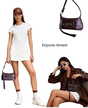 cxol: Emporio Armani çiyin çantası - Model: mini baguette tipli — 1