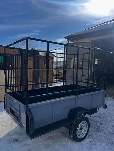 ucuz təkər: Yük qoşqusu – metal karkaslı, tək oxlu - Korpus: möhkəm polad gövdə — 3