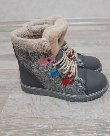 qış botları: Derimod, Ölçü: 35, rəng - Gümüşü, Yeni — 2