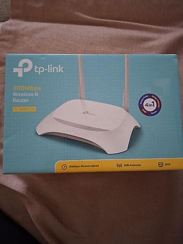 modem router tp link: TP-Link TL-WR840N 300Mbps Wireless N Router Xüsusiyyətlər: - Maks — 1