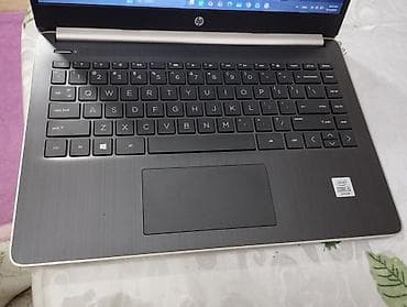 komputer windows 7: HP noutbuk 14-dq1xxx Xüsusiyyətlər: - Marka/model: HP (gümüşü korpus — 6