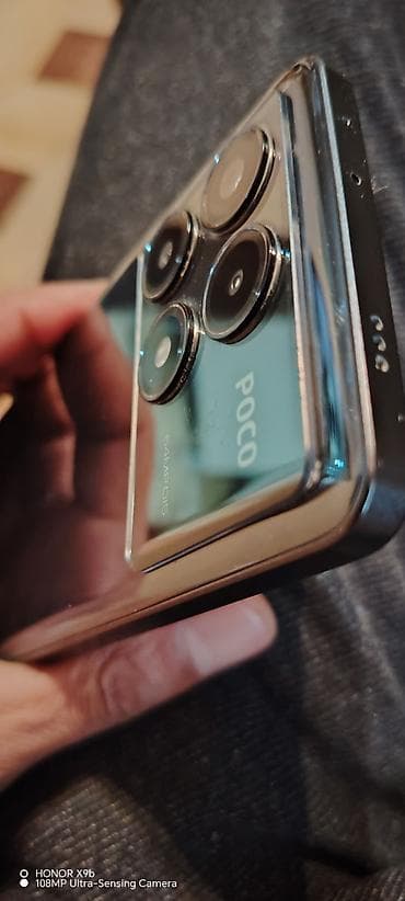 rom pro: Poco X6 Pro, 512 GB, rəng - Qara, Barmaq izi — 4