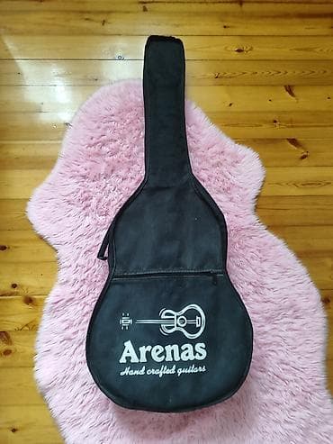 çant: Klassik akustik gitara + çanta - Rəng: mavi–qara gradient (sunburst — 1