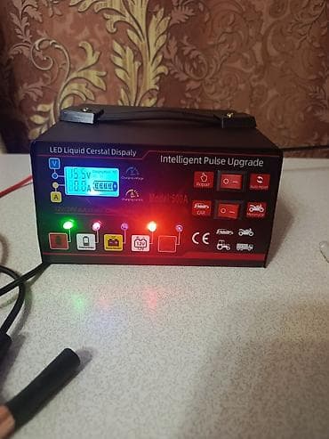 e 72: Ağıllı impuls texnologiyalı akkumulyator şarj cihazı – Model: 500A — 2