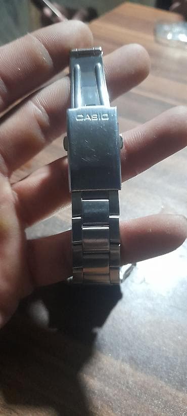 agilli saatlar: Qol saatı, Casio, rəng - Gümüşü — 4