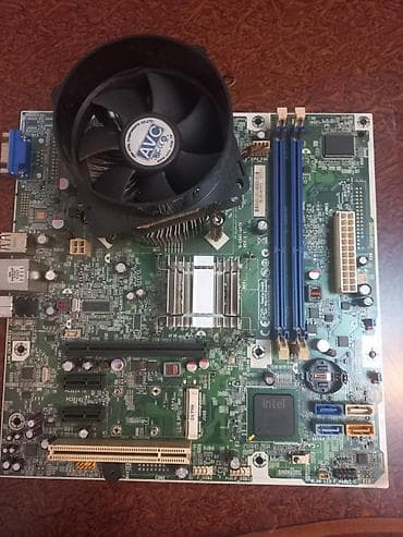 komputer hp: Məhsul: LGA775 ana platası + CPU soyuducusu Xüsusiyyətlər: - Çipset — 2
