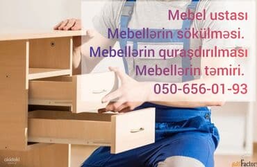 ремонт шкафов купе: Mebel ustası - Mebellərin sökülməsi: şkaf, çarpayı, komod, mətbəx — 1