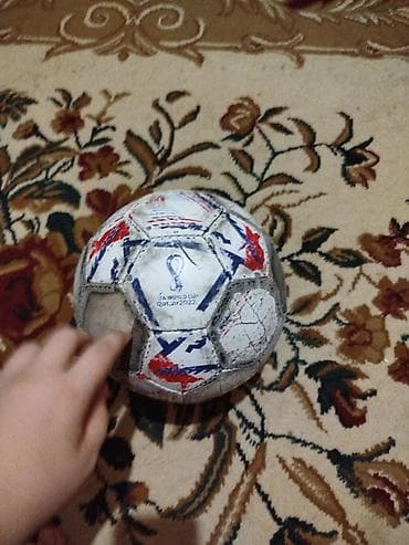 i̇dman aləti: Məhsul: Futbol topu Təsvir: - Dizayn: FIFA World Cup Qatar 2022 — 1