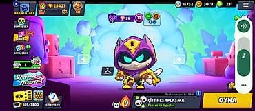 explore smart samokatlar: Brawl Stars hesabı - Kupa: 28 421 (ən yüksək 28 423), Kral rütbə III — 1