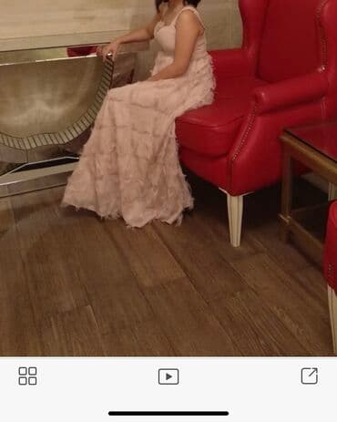 şifon donlar 2023: 2 defe geyinilib.S razmer — 2