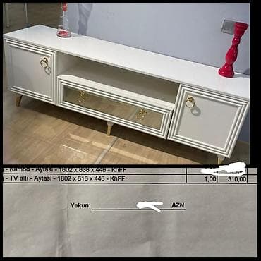 Tv stend_100azn Madeyra mebelden 310azne alinib. Qaracuxur(B659)