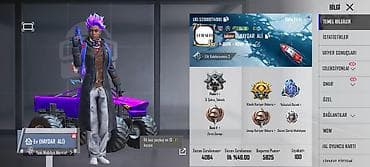 dollar klonu: PUBG Mobile hesabı – zəngin kolleksiya və inkişaf etmiş arsenal — 1