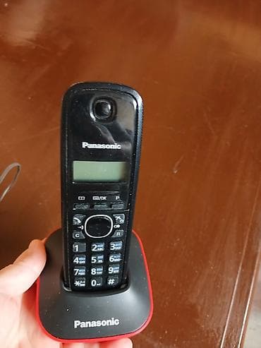 Стационарные телефоны: Стационарный телефон Panasonic, Беспроводной — 8