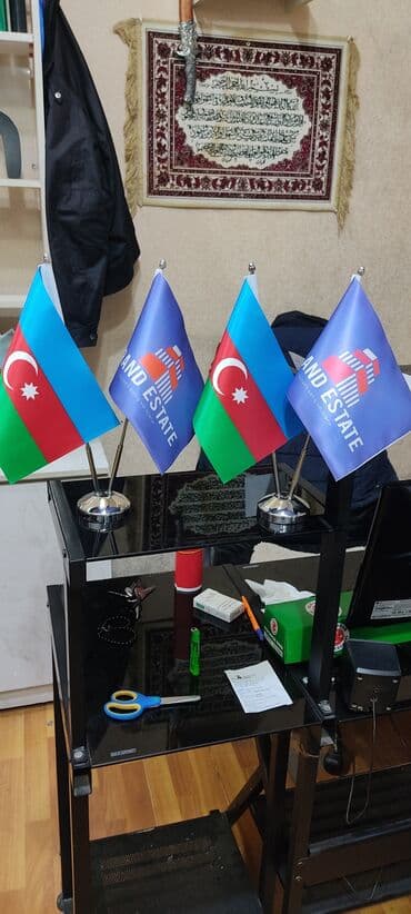 ekran ucun bayraq sekilleri: Stol üstü bayraqların hazırlanması — 2