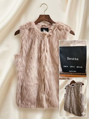 Kürklər: Kürk, Bershka, S, rəng - Çəhrayı — 1