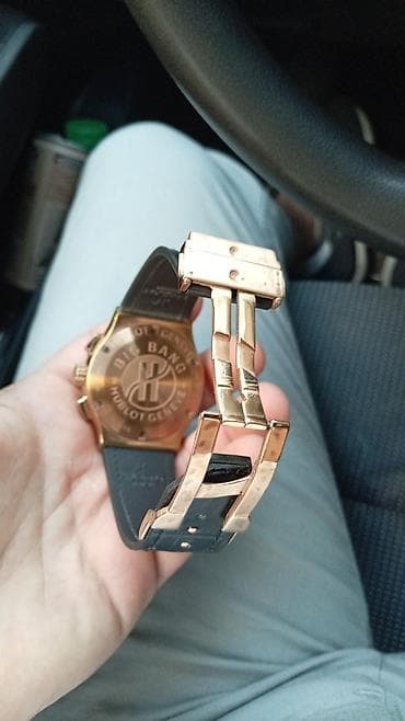 sensor saatlar: Hublot Big Bang avtomatik kişi saatı - Korpus: qızılı tonlu — 2