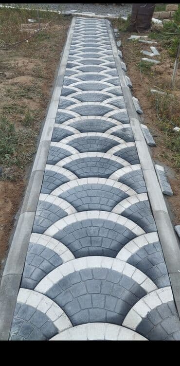 tek das: Trotuar (daş döşəmə) plitələri – geniş çeşid Məhsul: - Açıq sahələr — 14