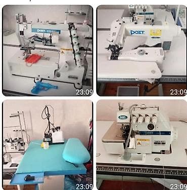 qoşa tikiş: Tikiş maşını Overlok, 4 saplı — 1