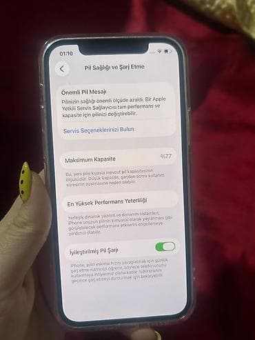 iphon xr: IPhone 12, 128 GB, Qırmızı, Barmaq izi, Face ID, Sənədlərlə — 3