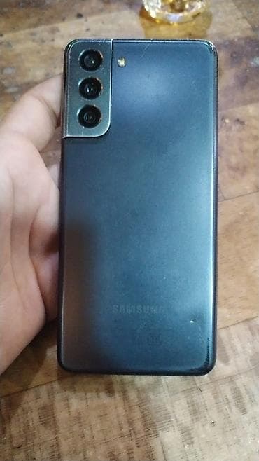 Elektronika: Samsung Galaxy S21 5G, 128 GB, rəng - Qara, Simsiz şarj — 2