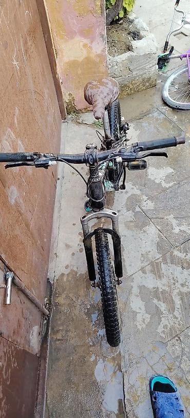 trenajor velosiped: Uşaq/yeniyetmə üçün dağ velosipedi - Rəng: qara, üzərində “adidas” — 3