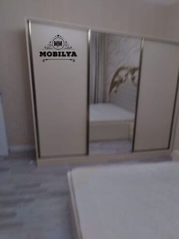 kupe şkaf: Yeni, Kupe, 3 qapılı Düz dolab, Qarderob, paltar dolabı, Azərbaycan — 3