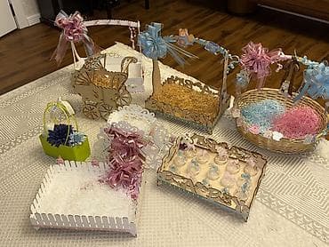 yorğan döşək sırınması: Yeni doğulan körpə üçün bəzək və təqdimat dəsti - Tematik “Baby” — 3