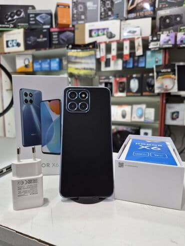 Honor X6, 64 GB, rəng - Qara, Sənədlərlə