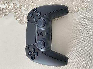 kraska pult: PlayStation 5 DualSense naqilsiz oyun idarəetmə pultu – qara rəng — 3