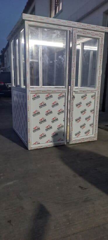 siyirməli qapılar: Yeni Plastik qapı Zamok və çərçivə ilə, Zəmanətli, Pulsuz quraşdırma, Ödənişli çatdırılma, Pulsuz çatdırılma, Rayonlara çatdırılma — 7