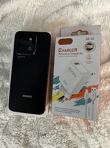 elden ring disk: Honor X6b, 256 GB, rəng - Qara, Barmaq izi, Face ID — 5
