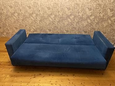 2 ci əl divan: Di̇van-kravat, Açılan, Vеlur parça — 4