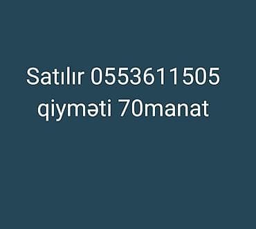 60 manata telefonlar: Məhsul satılır qiyməti 70manat — 1