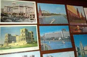 9 dollar nece manatdir: Sovet poçt açıqcaları (1950-60-70-ci illər) satılır. Hamısı Moskvada — 1