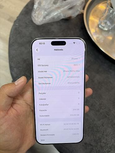 intel core i: IPhone 16 Pro Max, 256 GB, Ağ, Simsiz şarj — 7
