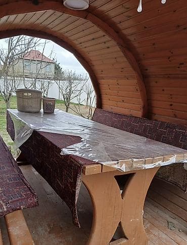 Bağ, çöl oturacaqları: Biraz kasmetika işi var şəkildə tam görsənir bağ və məhlə üçün — 2