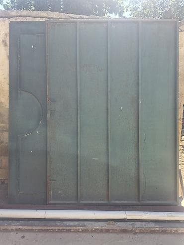 hamam qapı: Metal darvaza dəsti - Material: qalın metaldan hazırlanmış panel tip — 1