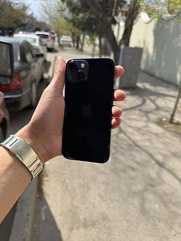 ikinci əl iphone 13: IPhone 13, 128 GB, Midnight, Zəmanət, Face ID — 2