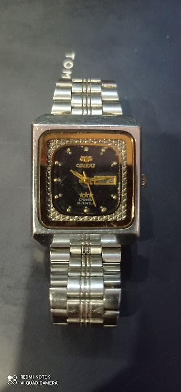 Смарт браслеты: Наручные часы, Orient, цвет - Черный — 1