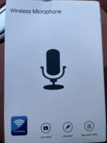 hyperx quadcast baku: Məhsul: Wireless Microphone – simsiz mikrofon dəsti Xüsusiyyətlər: - — 2