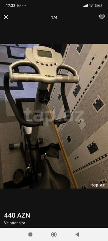 Müxtəlif növ idman trenajorları təklif olunur. Kardio məşqləri üçün