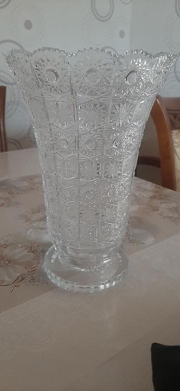 gül stendi: Vaza dəsti, Xrustal — 6