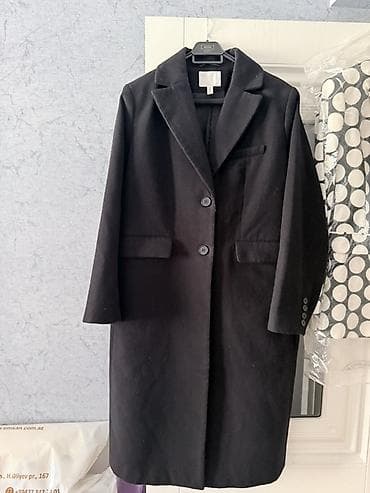Paltolar: Palto, H&M, M, rəng - Qara — 1
